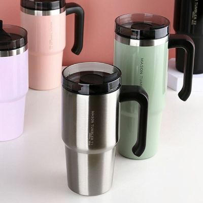 메이슨 O3F1A3C8 머그 스텐 텀블러 2size 600ml (그린)_600ml (그린)