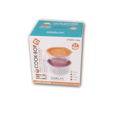 씨밀렉스 O5F7E8G2 밥 용기 보관 냉동 전자렌지 그릇 275ml