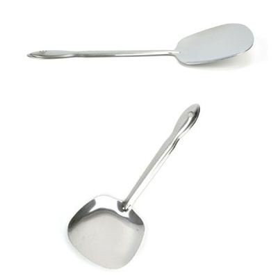 스텐 E3Q7F5X0 업소용 대형 밥 떡볶이 주걱 11호 길이 27cm