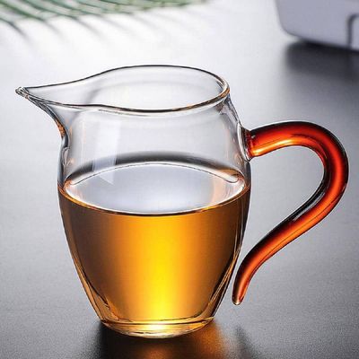 내열유리 O3C7S9Z8 숙우 350ml 레드 예쁜찻잔 다기용품 홍찻잔 카페티포트 찻사발