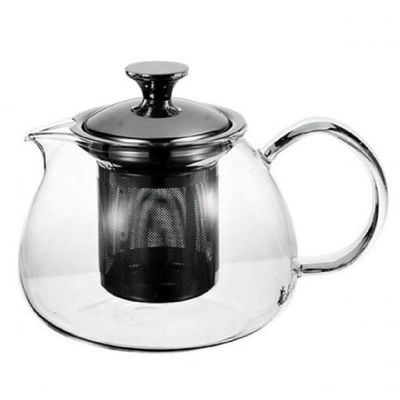 (Chikao) Q1Q4T7D0 스텐망 티포트(CK-033A) 800ml 유리티포트 유리주