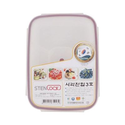 카네이션 G0L4E6Q8 사각 찬합 3호
