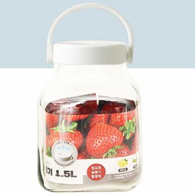 숨용기 D4Q0Y1X8 1.5L 과일주유리병 효소병