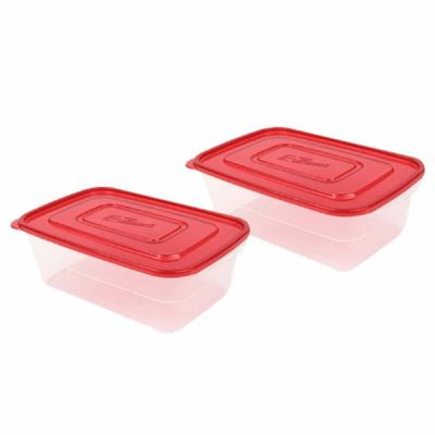 플라스틱반찬통 F2Z6T0O3 야채보관용기 락앤락 직사각 890ml 2P