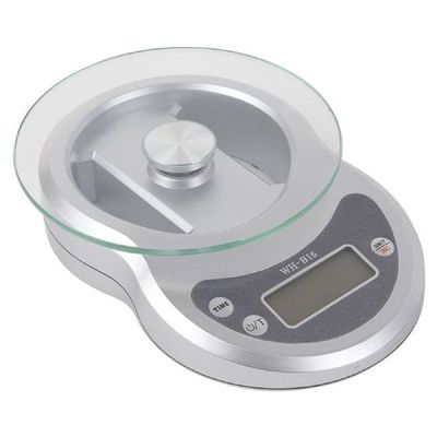 강화유리 C4G6P3C2 디지털 정밀 계량 타이머 주방 저울 1kg