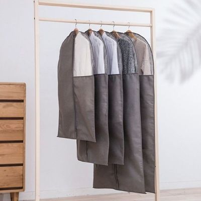 먼지방지 WF24YZ04 수납 모던 고급 부직포 싱글 지퍼형 옷_M (60cmX110cm)