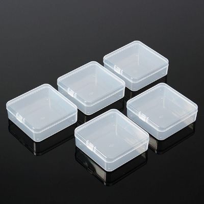 투명 TD85KW98 플라스틱 미니 수납케이스 5p세트 8.5x8.5cm
