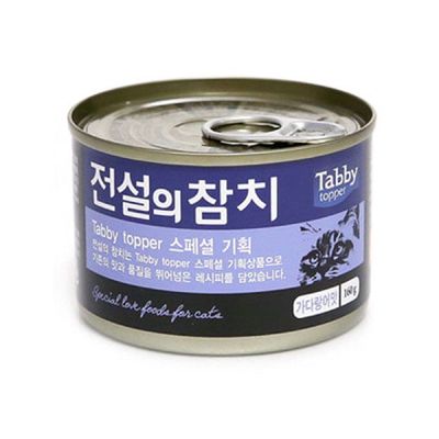 테비 MPS334M1 전설의 참치 가다랑어맛 160g X24개 고양이 캔 간식