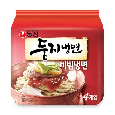 농심 둥지냉면 비빔냉면 162G*4입