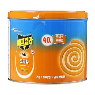 에프킬라 모기향캔 내츄럴 40입