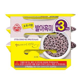 오뚜기 발아흑미밥 210G*3입