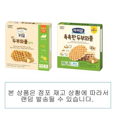 일동후디스 키요촉촉한두부와플감자 64G