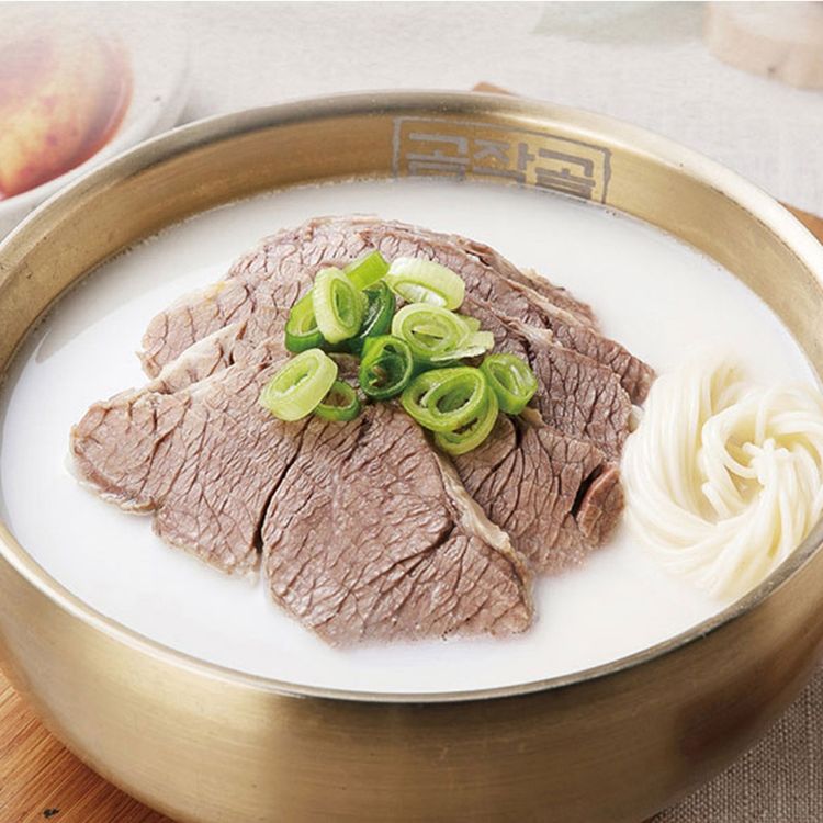 [곰작골] 한우 사골로 우려낸 진한 육수, 사골곰탕 450g X 2팩 (1팩당 1-2인분) | 홈플러스 판매자택배