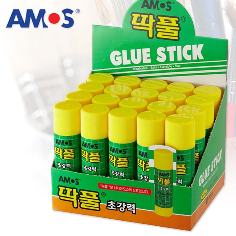 아모스 딱풀 25g 20개입1박스/아모스딱풀/딱풀/고체풀/학용품/학습준비물/접착제 | 홈플러스 택배배송