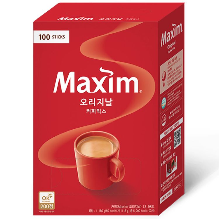  맥심 오리지날 커피믹스 100T 