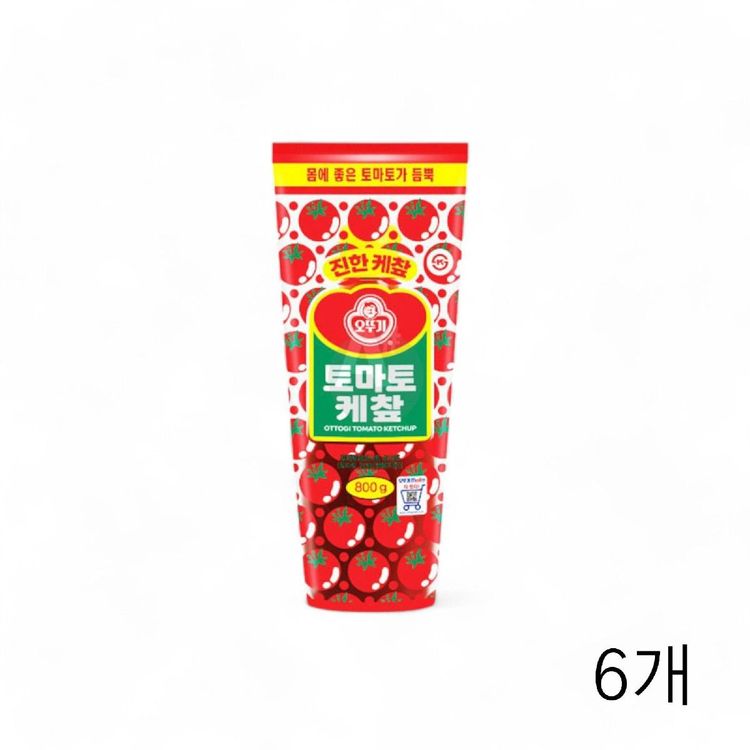토마토케챂 오뚜기 케찹 800g X 6개 토마토케첩 케챂 식자재 | 홈플러스 판매자택배