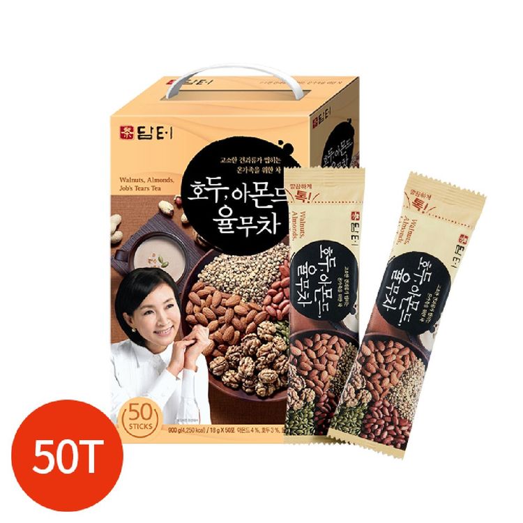 (담터) 호두 아몬드 율무차 18gx50T | 홈플러스 택배배송