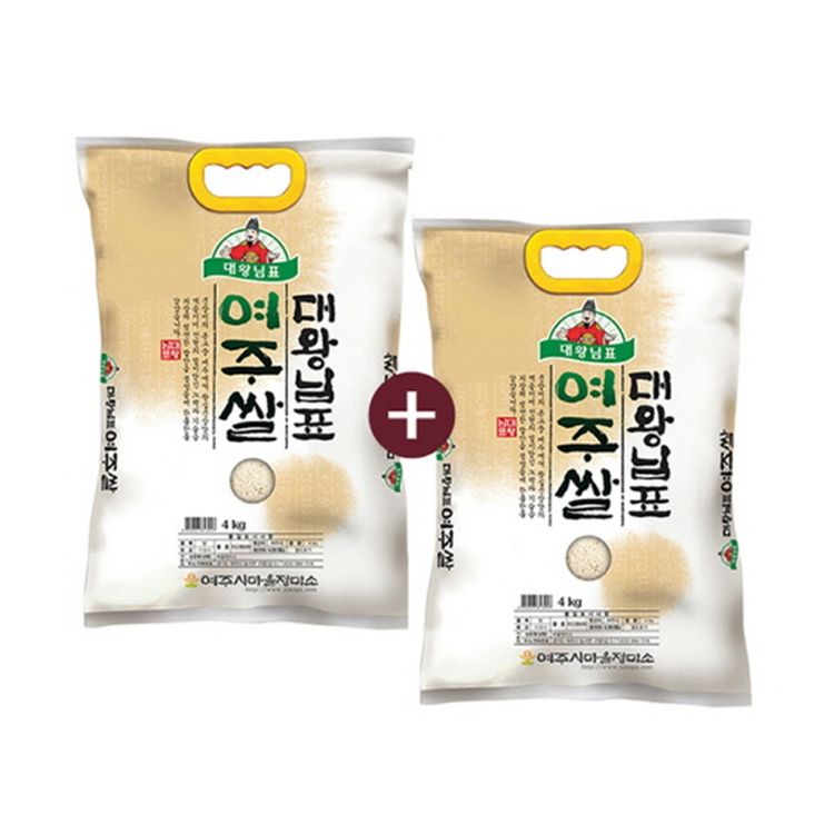 대왕님표 여주쌀 백미 4kg+4kg/산지직송 | 홈플러스 택배배송
