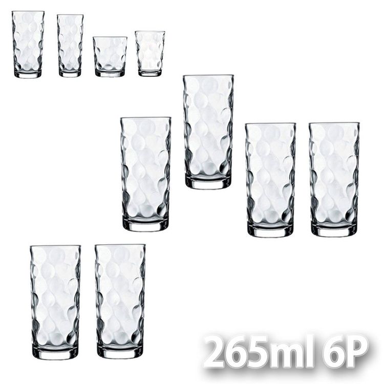 파바사체 다용도 유리잔 265ml 6P 유리컵 언더락잔 | 홈플러스 택배배송