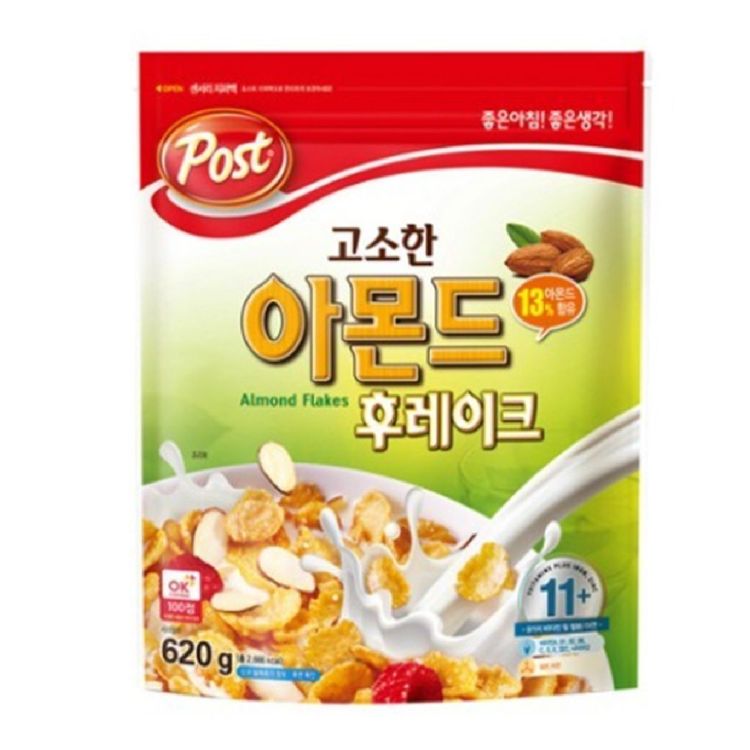 동서 고소한 아몬드 후레이크 씨리얼 시리얼 식사대용 | 홈플러스 판매자택배
