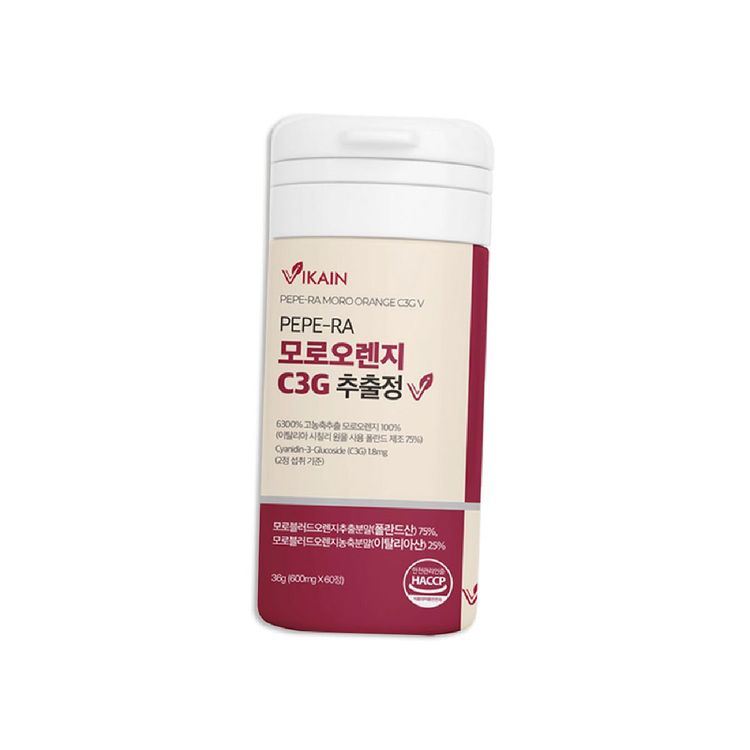 비카인즈 시칠리아 모로블러드오렌지 C3G 추출 60정 | 홈플러스 택배배송