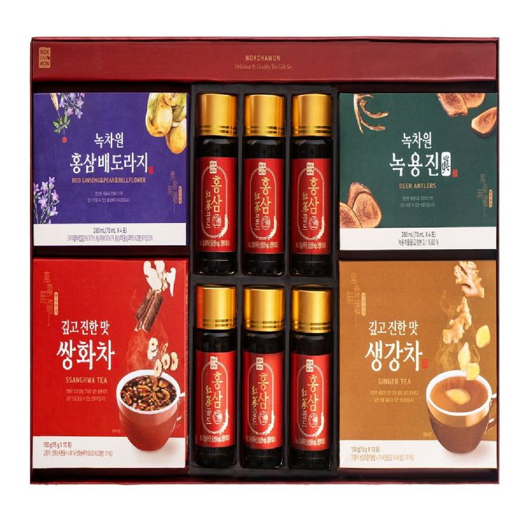 [선물세트] 녹차원 건강담은 홍삼차 세트 | 홈플러스