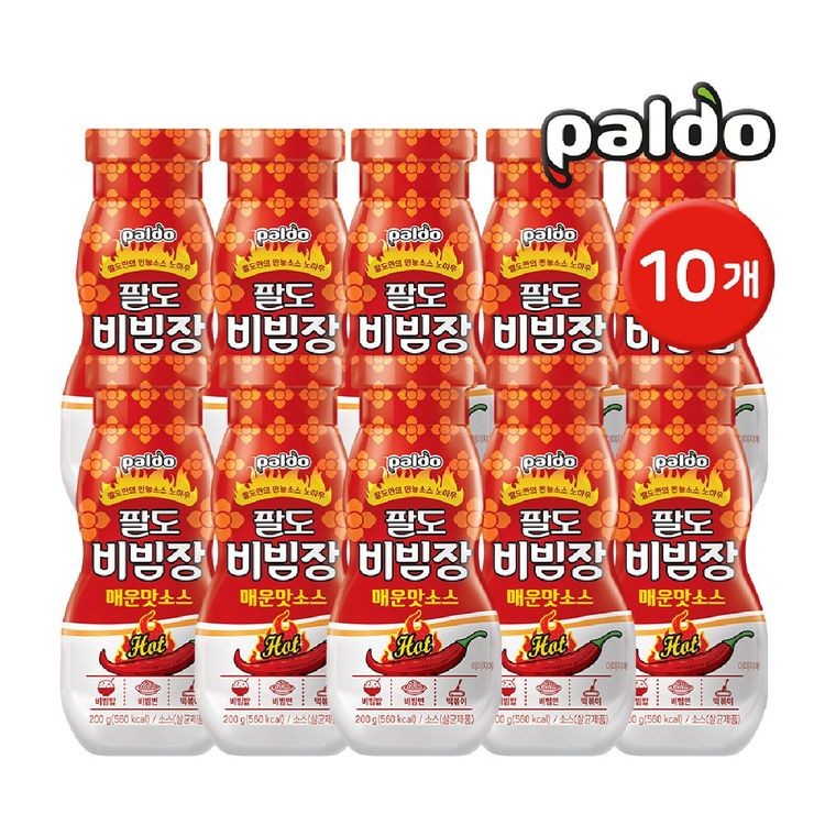 팔도 비빔장 매운맛 200g 10개 / 매운양념 만능소스 | 홈플러스 택배배송
