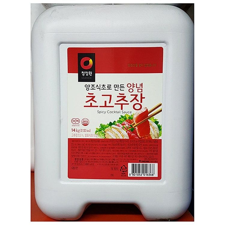 초고추장 청정원 14kg 대용량 회초장 양념 초장 소스 | 홈플러스 판매자택배