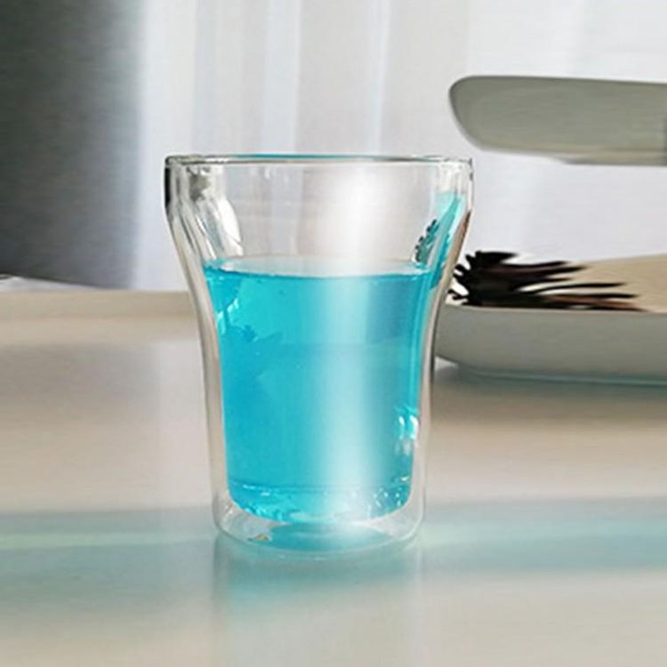 향긋티 카페 내열 유리잔 뷰티 이중 유리컵(200ml) | 홈플러스 택배배송