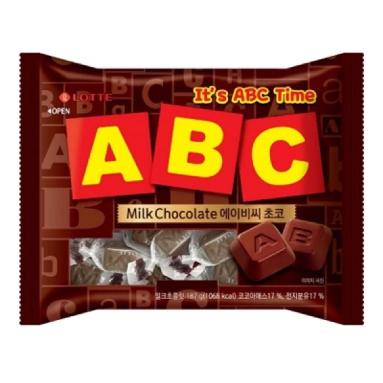 롯데 ABC 초코 187gx4개(반박스)+사은품 초콜렛 초코렛 초코 탕비실간식 사무실간식 | 홈플러스 판매자택배