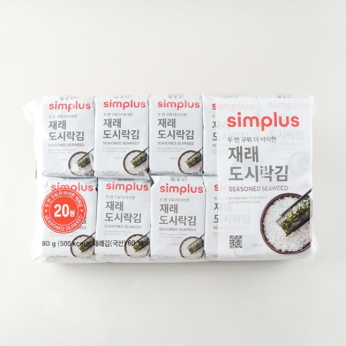 simplus 재래도시락김 4g*20봉