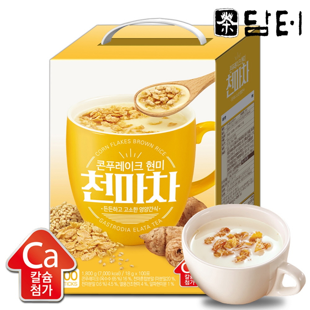 담터 콘푸레이트 현미 천마차 100T | 홈플러스 익스프레스