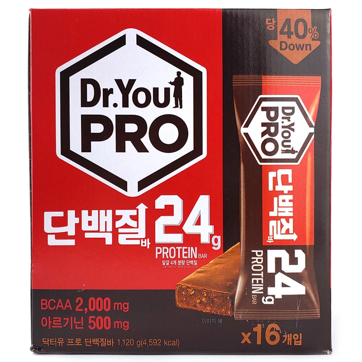 COSTCO 닥터유 프로 단백질바 24g 프로틴바 1120g(16개입) BCAA 아르기닌 홈플러스 택배배송