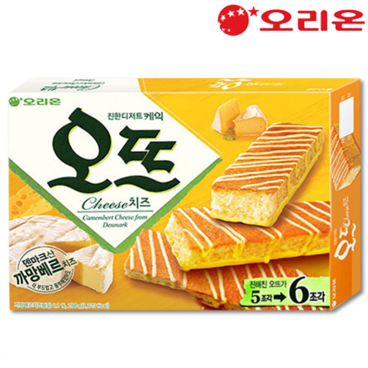 오리온 오뜨 치즈 6P 144g | 홈플러스 택배배송