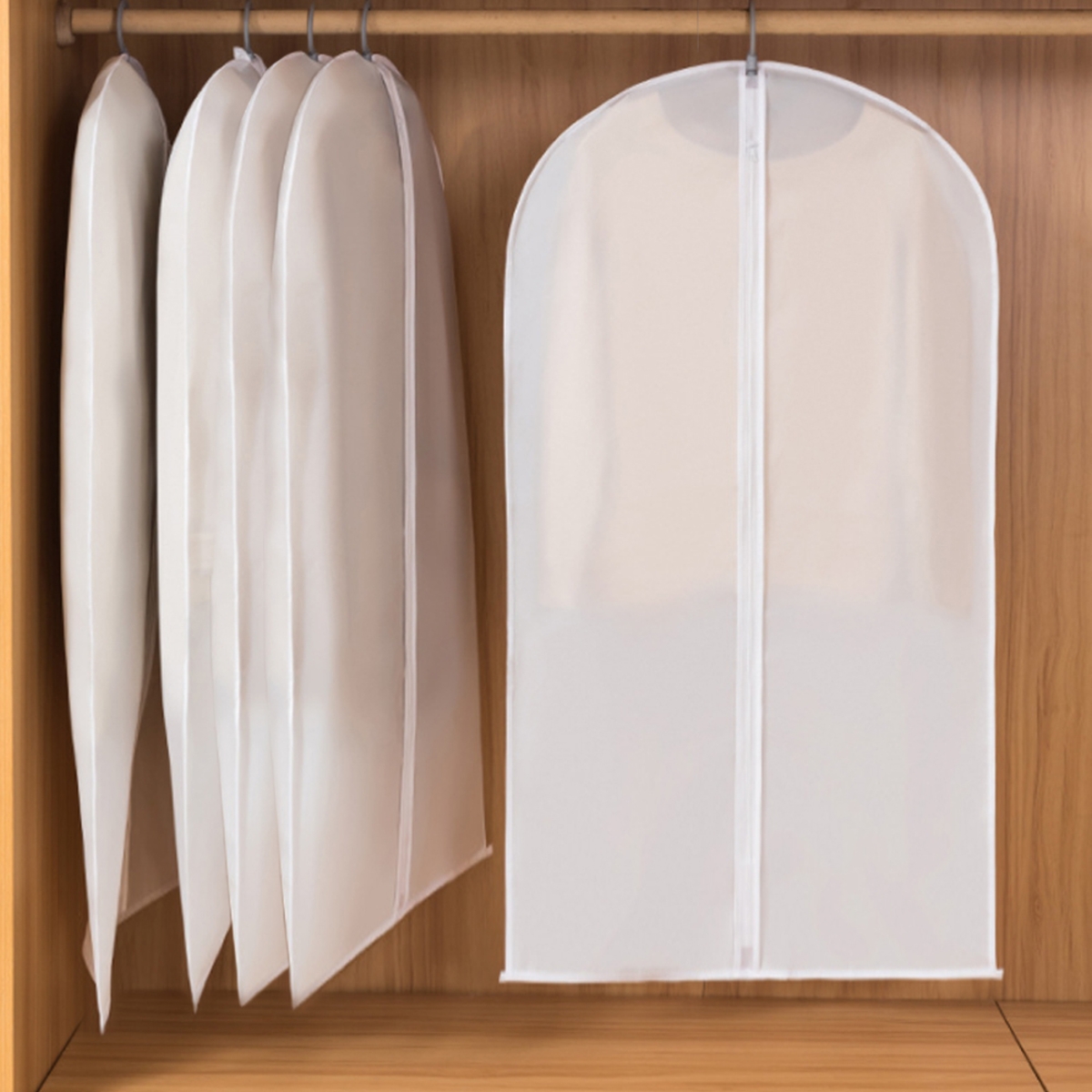PEVA 반투명 옷커버 5p세트(140cm) 롱패딩 의류덮개 홈플러스 택배배송