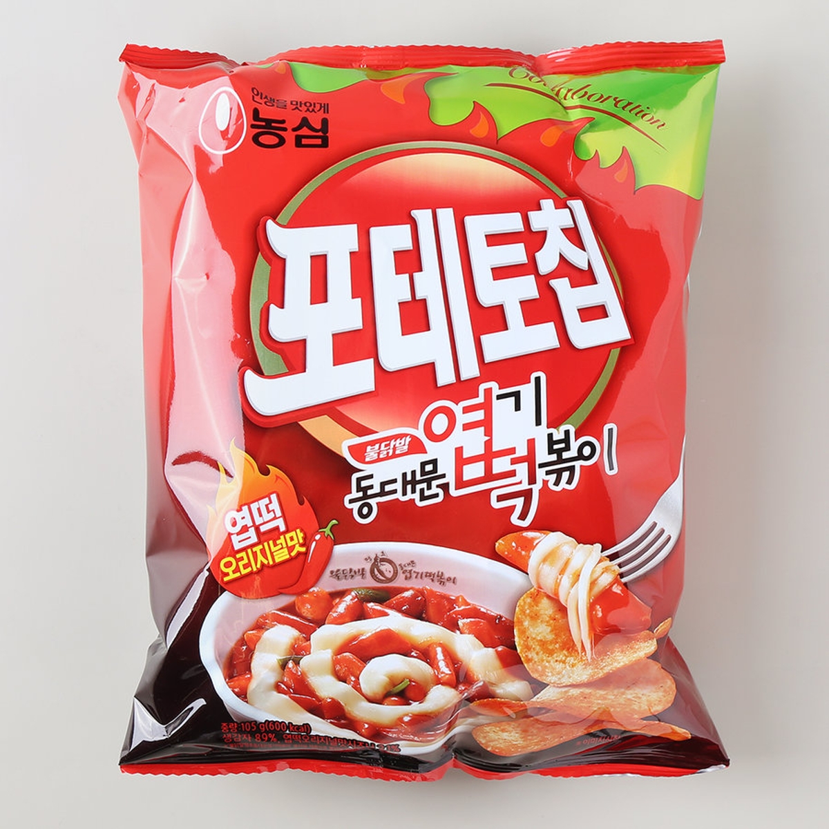 농심 포테토칩 엽떡오리지널맛 105G | 홈플러스