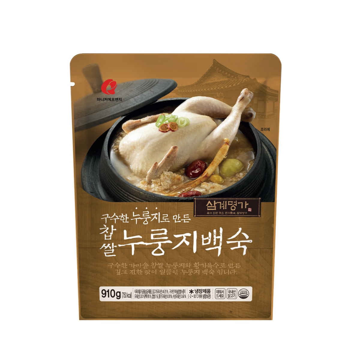 마니커에프앤지 찹쌀 누룽지백숙 910G | 홈플러스